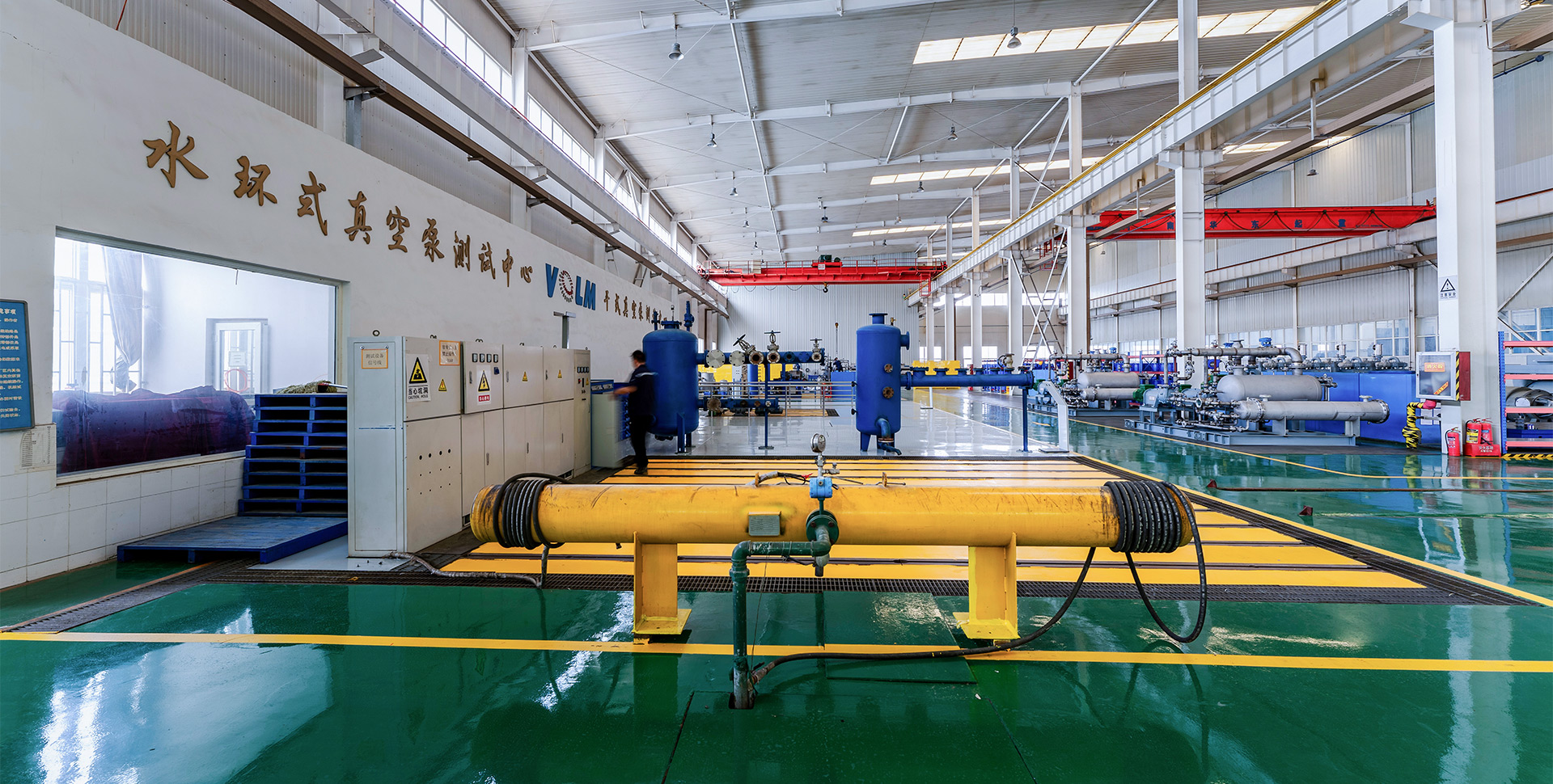 1000㎡干式真空泵試驗(yàn)臺(tái)